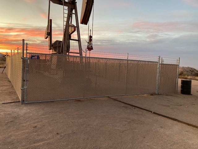 oil field panel service page